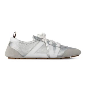 Louis Vuitton LV Sneakerina Metallic grained calf leather