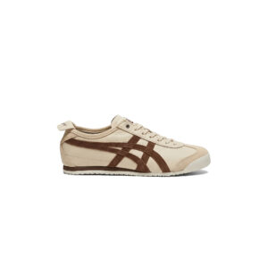 Onitsuka Tiger Mexico 66 Vintage Sneaker in Bweige and Brown