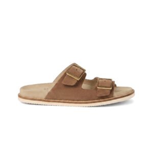 BRUNELLO CUCINELLI Suede Double-Strap Sandals