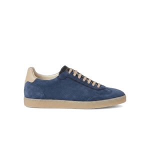 Brunello Cucinelli Men's Suede T-Toe Low-Top Sneakers
