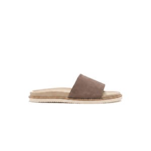 BRUNELLO CUCINELLI Suede Double-Strap Sandals