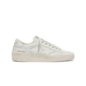 Golden Goose Super-Star Stardan in total white leather